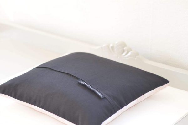 Baskit svart till kuddfodral 40x40 - Bild 2