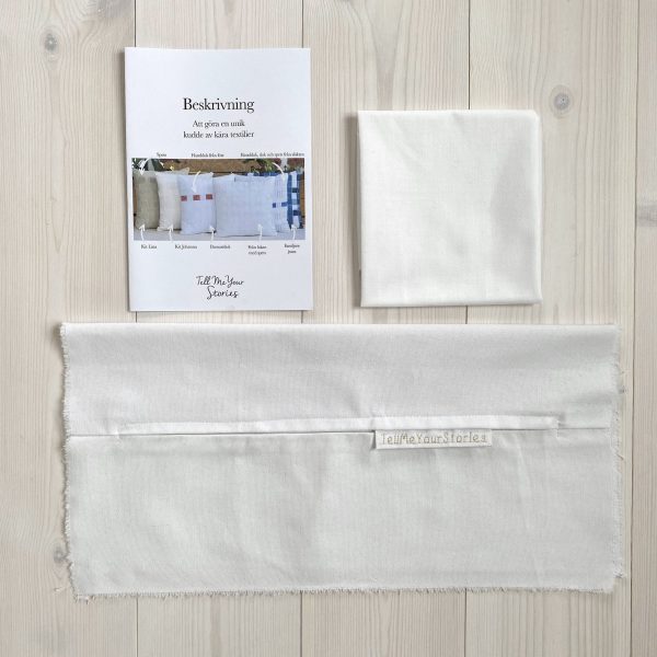 Baskit off-white till kuddfodral 35x55 - Bild 2