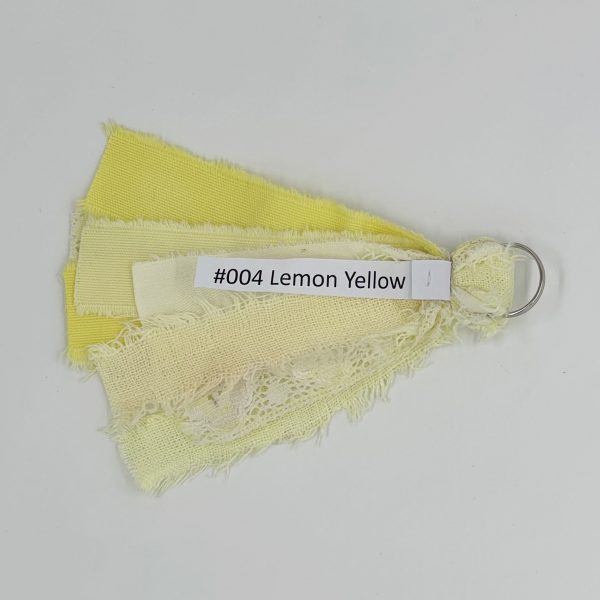 Färga textilier med 004 Lemon Yellow