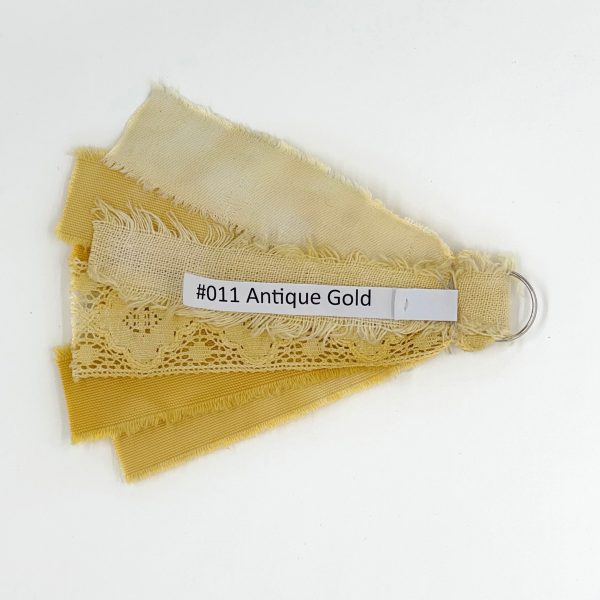 Färga textilier med Antique Gold
