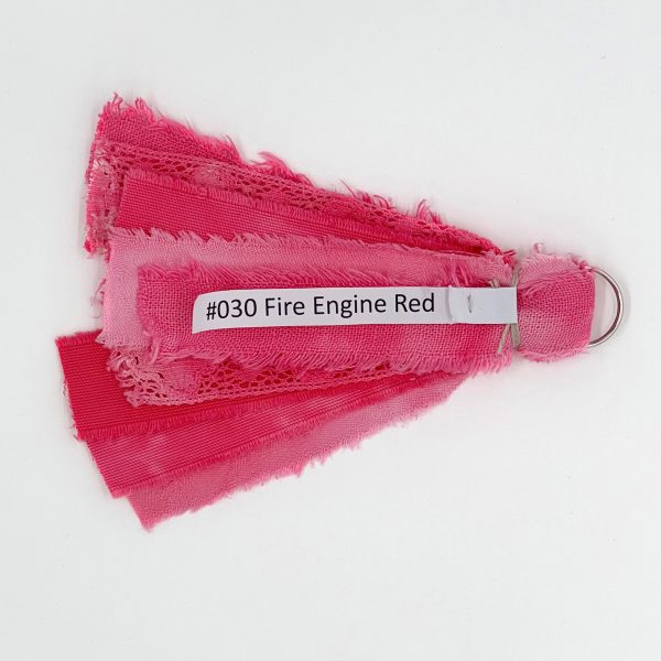 Färga textilier med Fire Engine Red