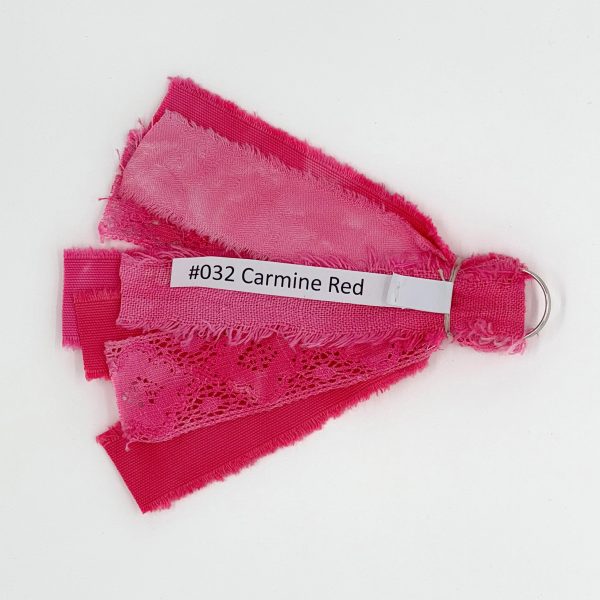 Färga textilier med Carmine Red
