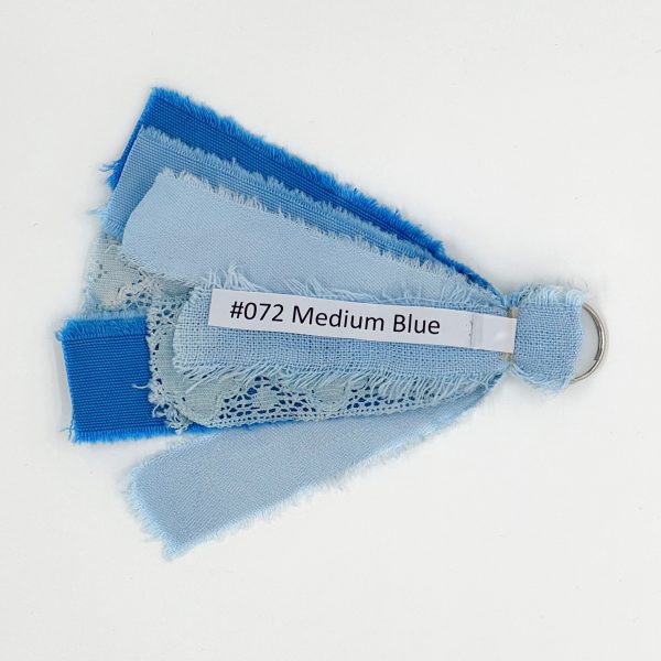 Färga textilier med Medium Blue