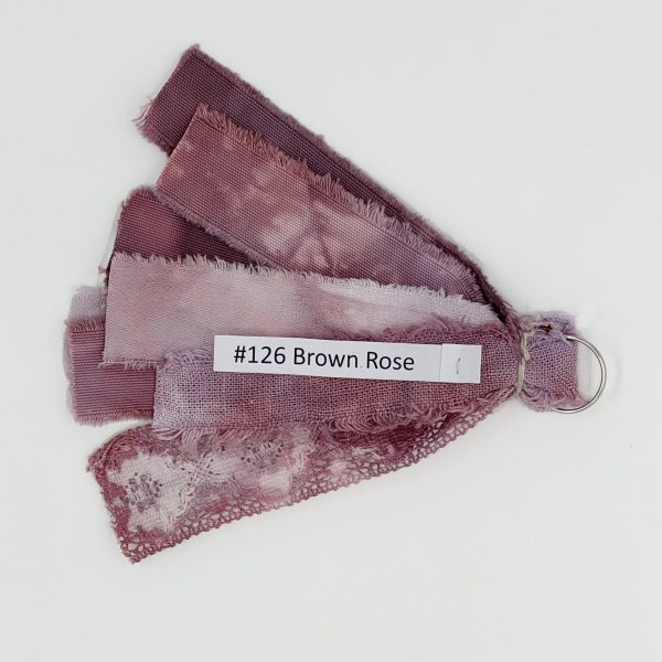 Färga textilier med Brown Rose